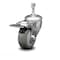 Service Caster 3.5 Inch Gray Polyurethane Swivel 10mm Stem Caster with Total Lock Brake SCC SCC-TSTTL20S3514-PPUB-M1015 - alternate 4